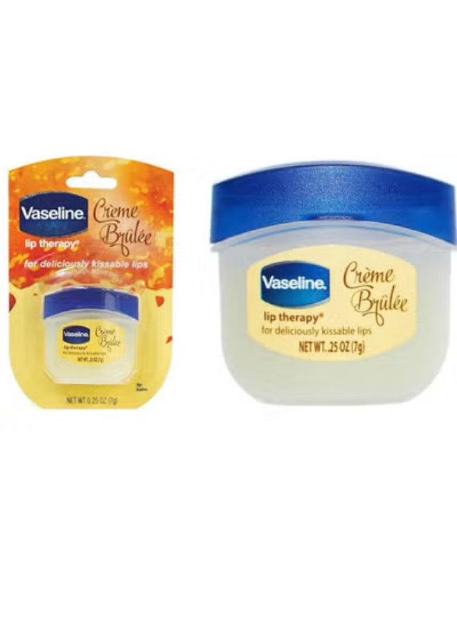 Vaseline Lip Therapy Creme Brulee - 7g - Image 1